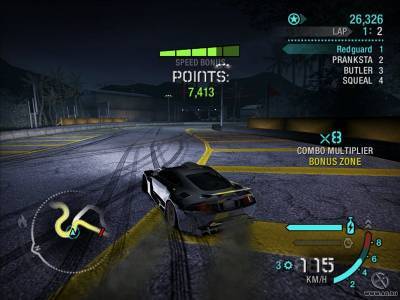 первый скриншот из Need for Speed: Carbon