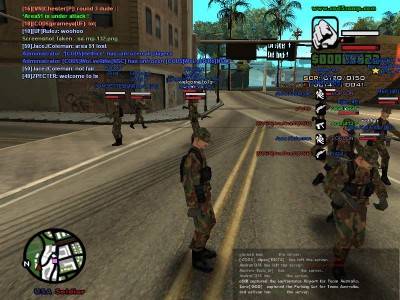 второй скриншот из SAMP: GTA San Andreas v0.3.7