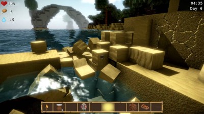 первый скриншот из Cube Life: Island Survival