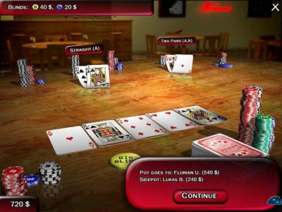 второй скриншот из Texas Hold'em Poker 3D