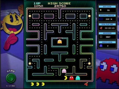четвертый скриншот из Namco All-Stars: Pac-Man