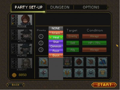 второй скриншот из Dungeon Delvers