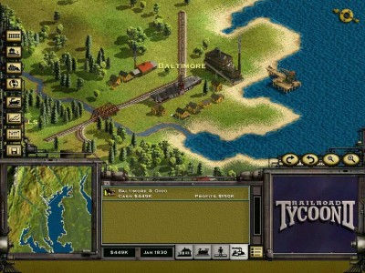 первый скриншот из Railroad Tycoon 2