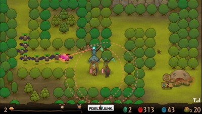 второй скриншот из PixelJunk Monsters HD