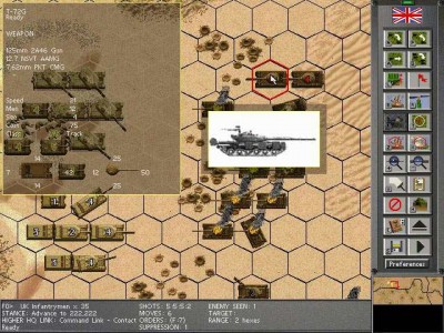 четвертый скриншот из Steel Panthers III: Brigade Command 1939-1999