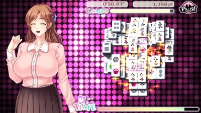 первый скриншот из Mahjong Pretty Girls Solitaire v2.0.1