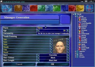 четвертый скриншот из Football World Manager 2000