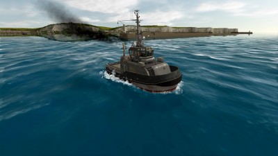 второй скриншот из European Ship Simulator