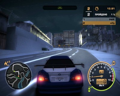четвертый скриншот из Need For Speed - Most Wanted [Winter Mod]