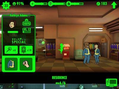 первый скриншот из Fallout Shelter