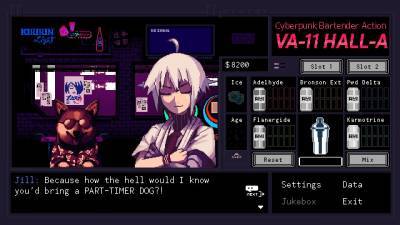 второй скриншот из VA-11 Hall-A: Cyberpunk Bartender Action