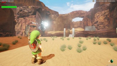 четвертый скриншот из Unreal Engine 4 Zelda Ocarina of Time
