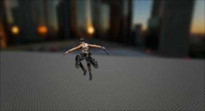 второй скриншот из Guedin's Attack on Titan Fan Game