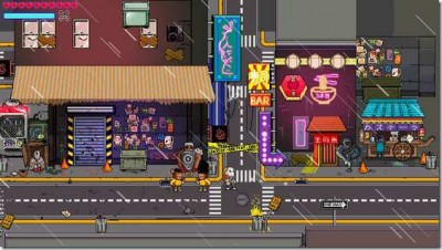 третий скриншот из Neon City Riders Demo
