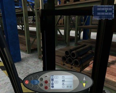 второй скриншот из Forklift Truck Simulator 2009 / Складская работа