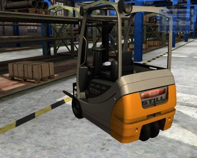 четвертый скриншот из Forklift Truck Simulator 2009 / Складская работа