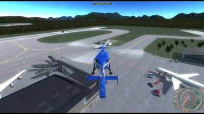четвертый скриншот из Polizeihubschrauber Simulator / Police Helicopter Simulator