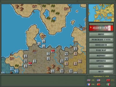 третий скриншот из Strategic Command: European Theater