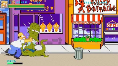 четвертый скриншот из Simpsons Treehouse of Horror