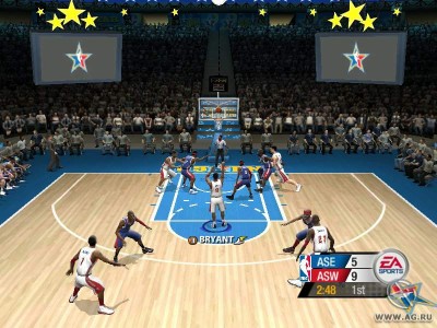 третий скриншот из NBA Live 2005