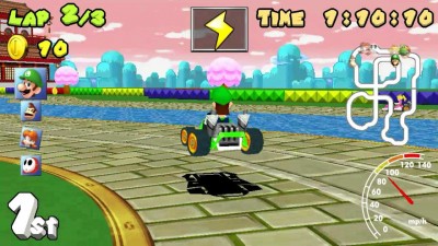 третий скриншот из Mario Kart: Speed Strife