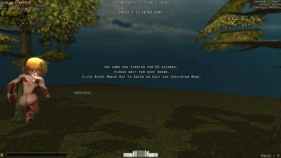 третий скриншот из Attack On Titan Tribute Game