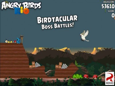 третий скриншот из Angry Birds Rio