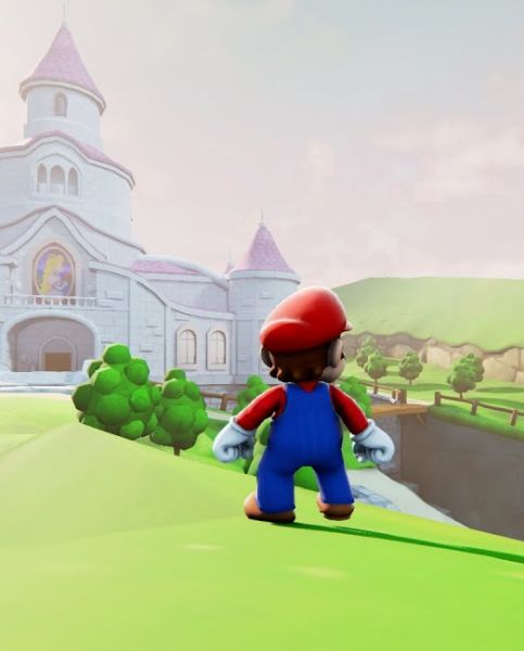 Super Mario 64 Cool Cool Mountain Unreal Engine 4 Remake