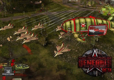 четвертый скриншот из Command & Conquer: Generals Rise Of The Reds