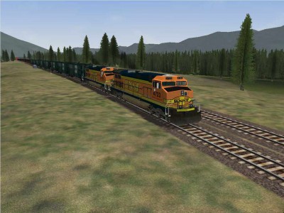 второй скриншот из Microsoft Train Simulator