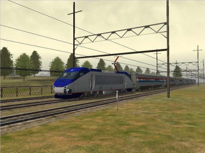 первый скриншот из Microsoft Train Simulator