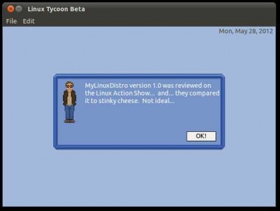 первый скриншот из Linux Tycoon