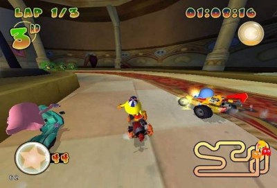 первый скриншот из Pac-Man World Rally