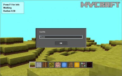второй скриншот из MyCraft 3D