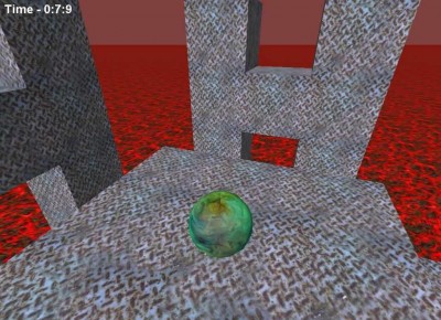 второй скриншот из Jumping Ball 3D
