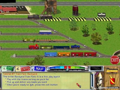 четвертый скриншот из 3D Ultra Lionel Train Town Deluxe