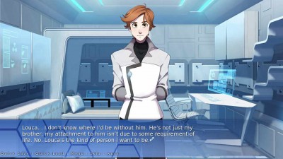третий скриншот из Orion: A Sci-Fi Visual Novel