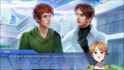 первый скриншот из Orion: A Sci-Fi Visual Novel