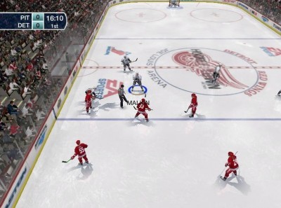 третий скриншот из NHL 09 - Российская лига + Русские комментарии
