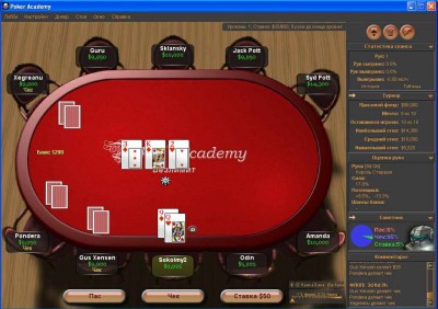 первый скриншот из Poker Academy: Texas Hold'em