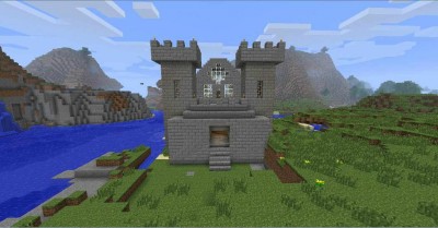 второй скриншот из Minecraft: Замок