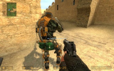 четвертый скриншот из Counter Strike Source: Weapon Visual Mod