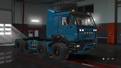 третий скриншот из Euro Truck Simulator: Super Kamaz Mod