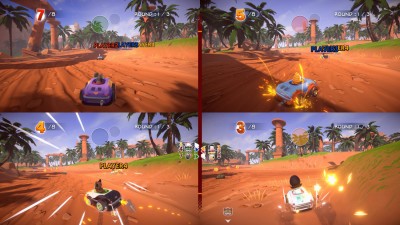 третий скриншот из Garfield Kart - Furious Racing