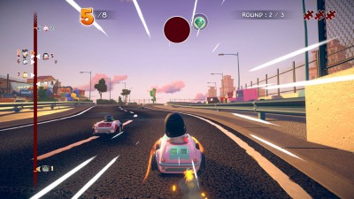 четвертый скриншот из Garfield Kart - Furious Racing