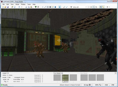второй скриншот из Doom Builder 2