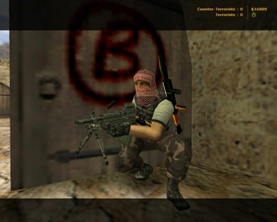 четвертый скриншот из Модели для CS 1.6 (Weapons+Players)
