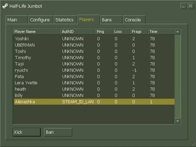 первый скриншот из Jumbot v2.4 Half-Life Online