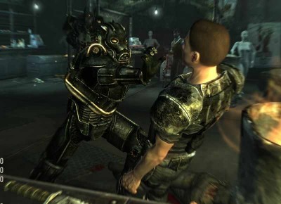 первый скриншот из Fallout 3 Power Armor Retexture: DX vs Colossus