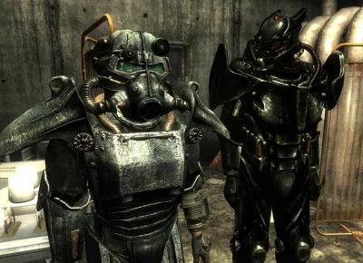 второй скриншот из Fallout 3 Power Armor Retexture: DX vs Colossus